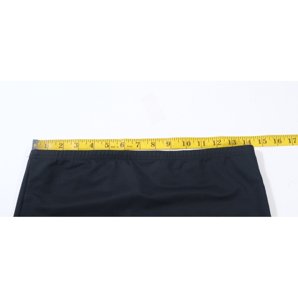 Lands' End‎ Swim Bottoms Women 14 Black High Waist Bikini Brief Full Coverage - Picture 3 of 4